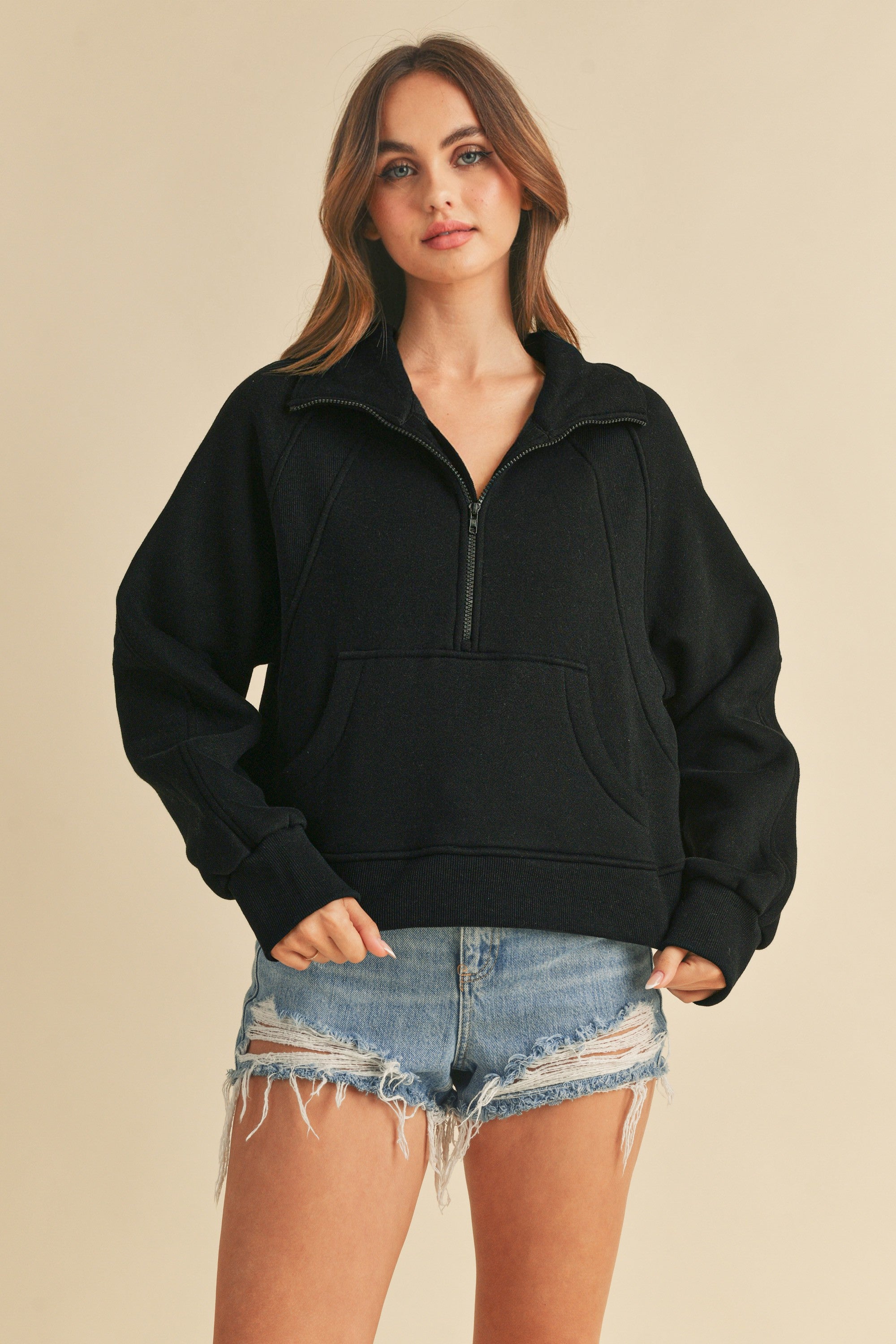 What's New Scuba Pullover - Whiskey & Lace Clothing Boutique