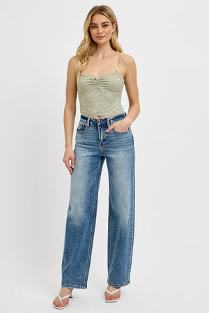 Beautiful Goodbye Baggy High Rise Jean