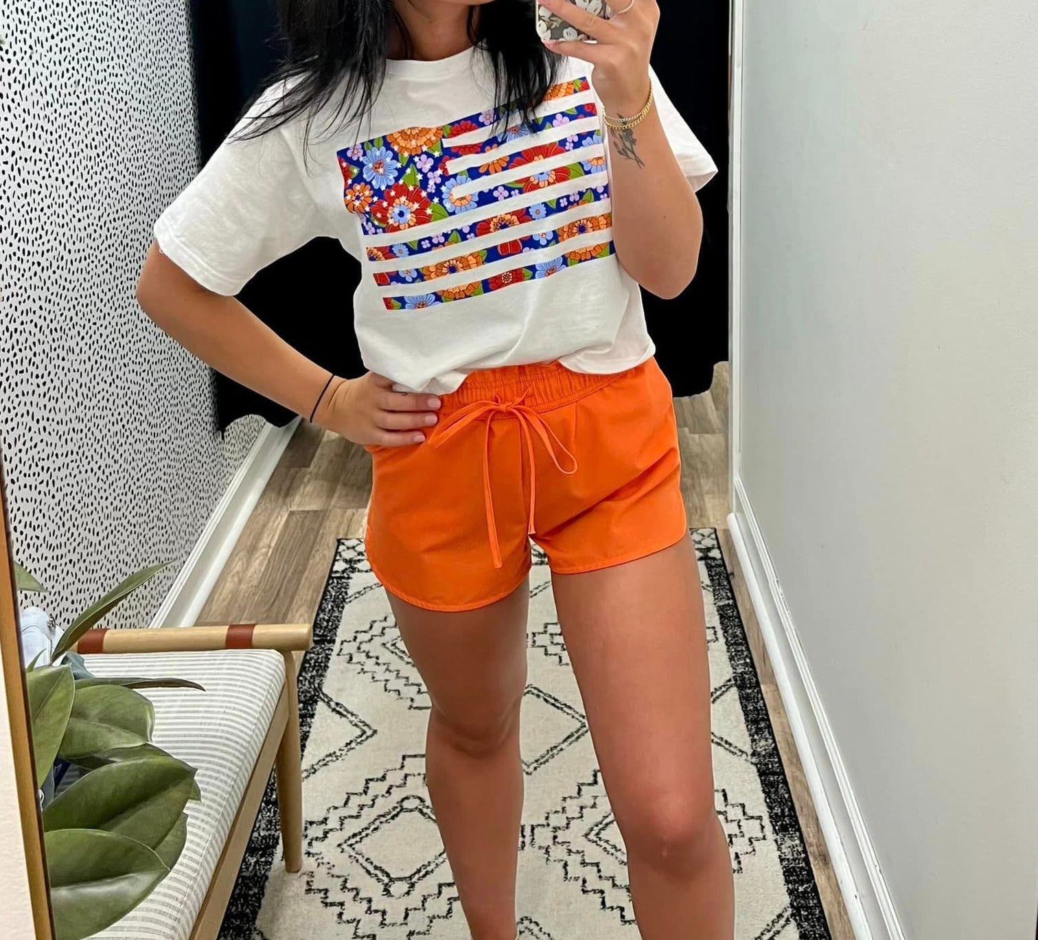 Sunny & 75 Elastic Waist Shorts