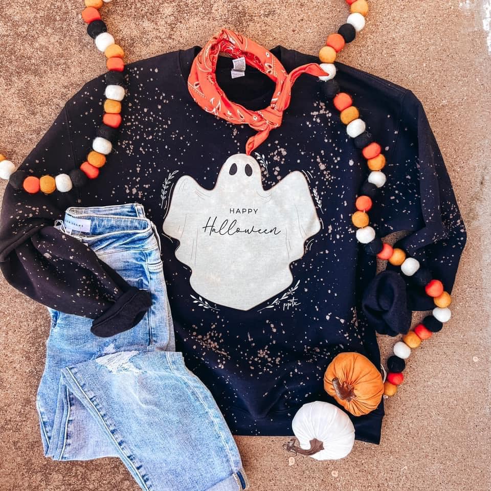 Happy Halloween Graphic Sweatshirt