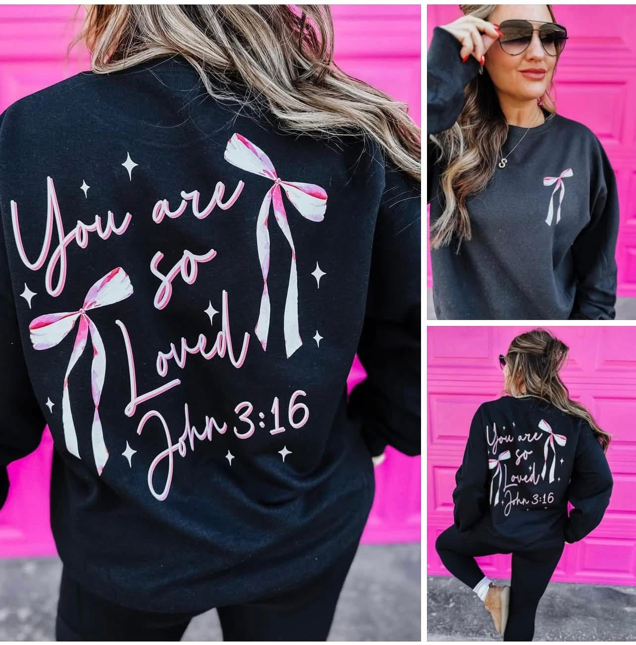 **PRE-ORDER** You Are So Loved Graphic Pullover