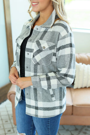 Nobody Like You Plaid Shacket