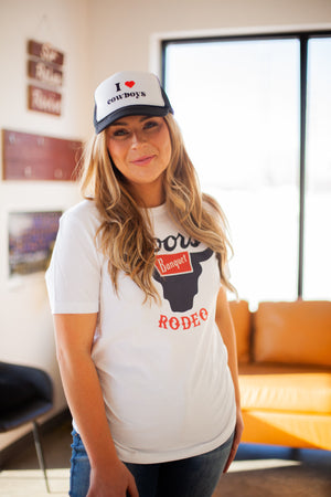 Coors Rodeo White Graphic Tee