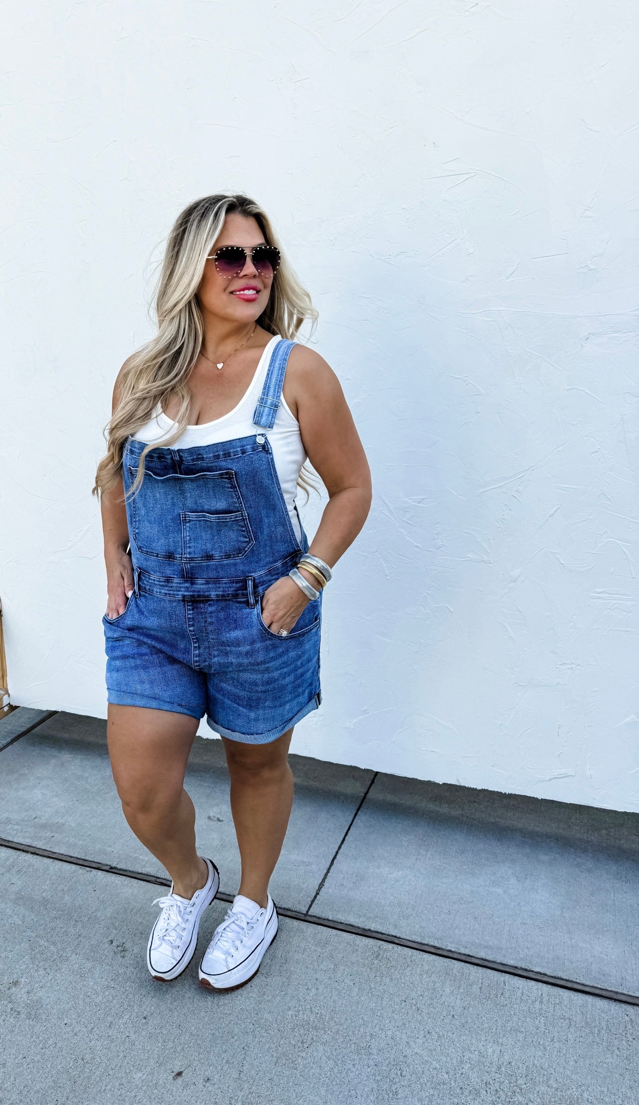 Kaci Short Overalls