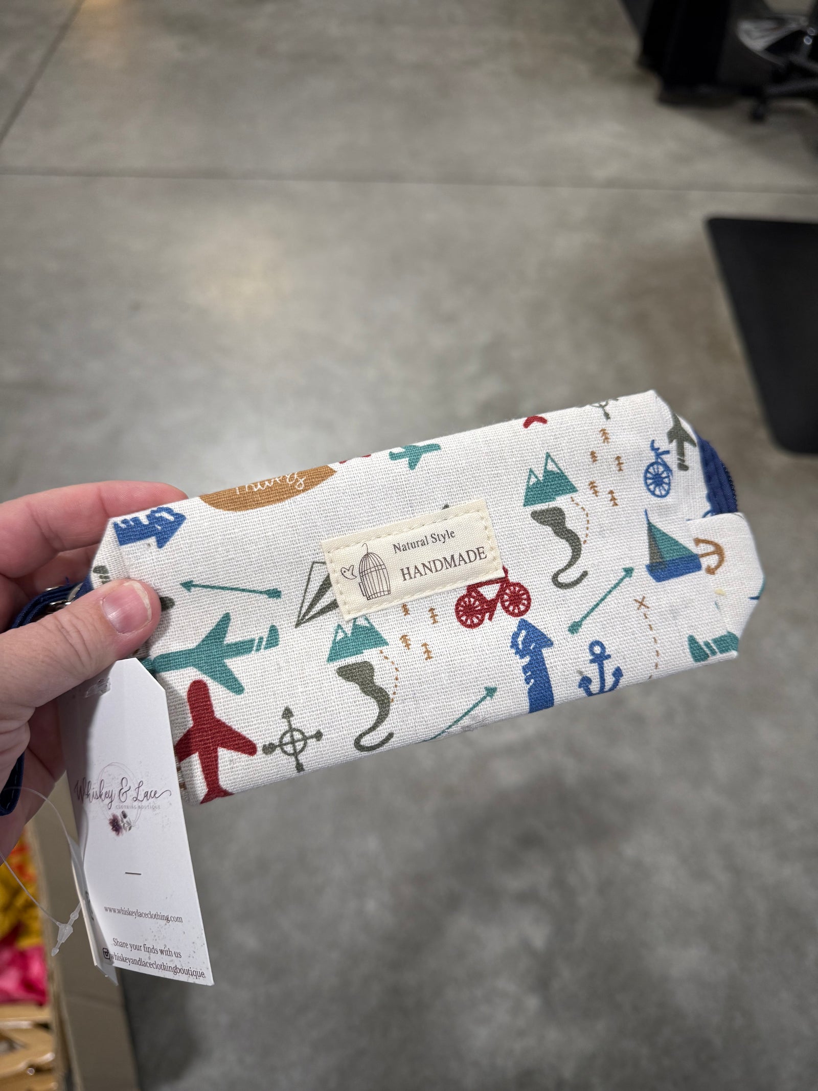 Take Me Away Travel Clutch