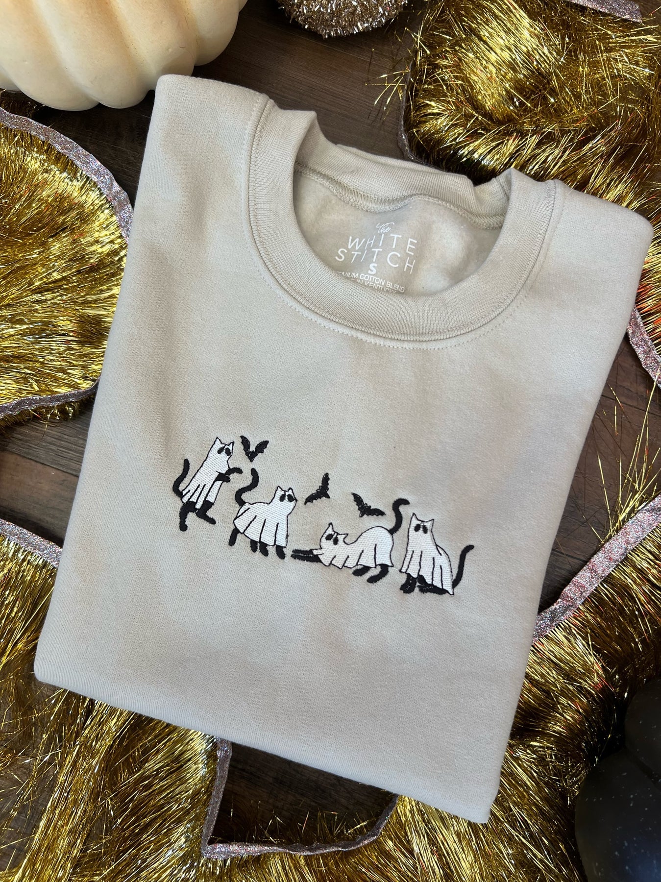 Cat Ghost Sweatshirt