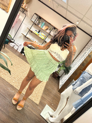 Find An Excuse Floral Skort