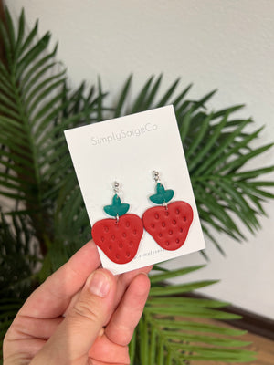 Strawberry Fields Dangle earrings