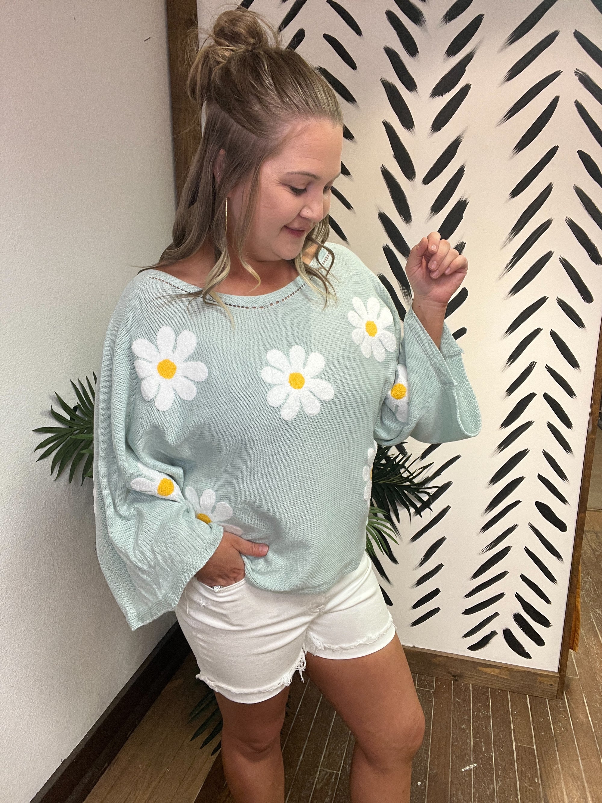 Flower Power Sweater