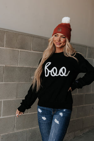 Boo’d Up Ampersand Ave University Pullover