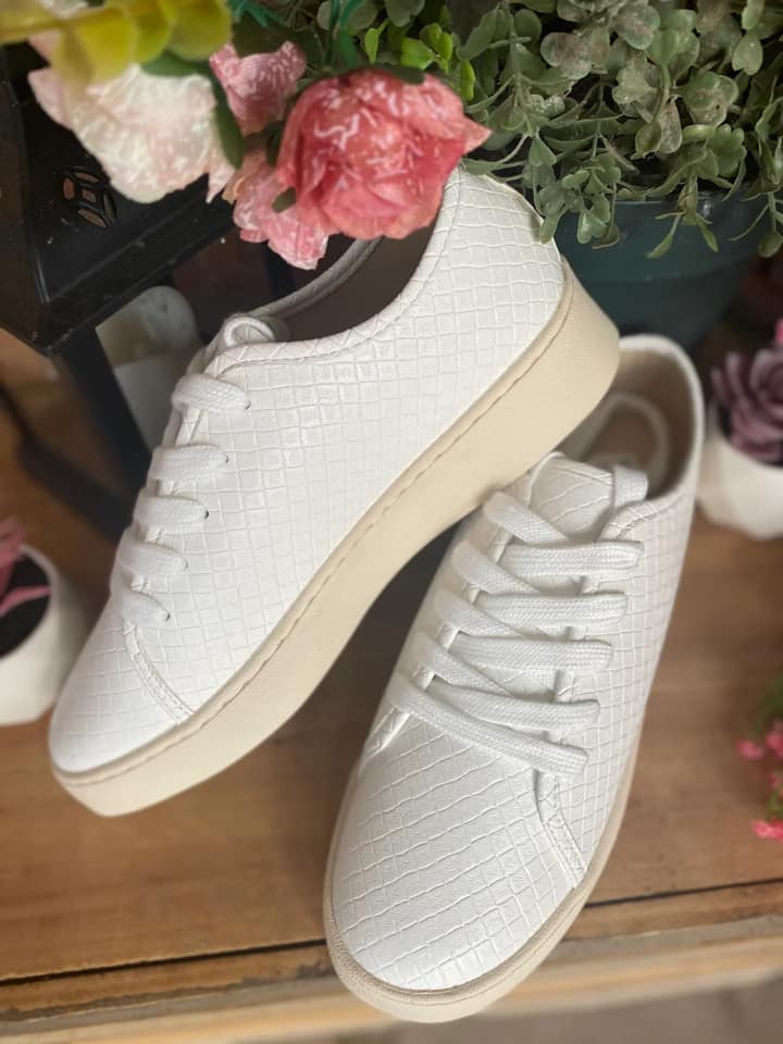 Is It Love White Sneakers
